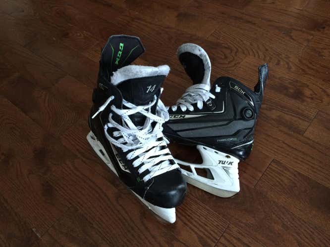 Ccm 50k skates pro stock Alex burrows