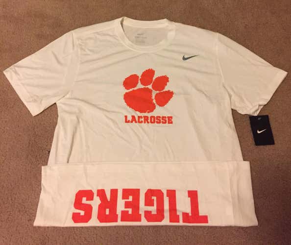 Clemson University Mens Lacrosse 2017 Team Issued Shooting Shirt