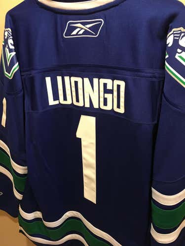 Vancouver Canucks Roberto Luongo Stitched Jersey