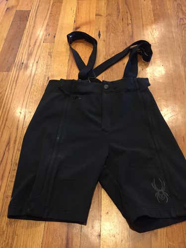 Spyder Men's Training Short with detachable suspenders