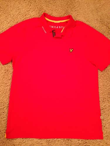Pro Tour Style Lyle Scott Hawick Tech Golf Polo Size: Extra Large BRAND NEW NEVER BEEN...
