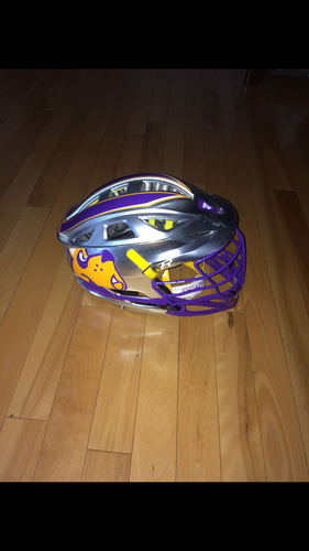 Chrome UAlbany Helmet
