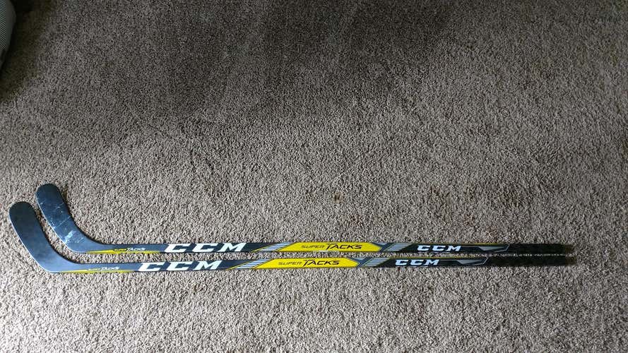 2 pro stock  CCM super tacks sticks