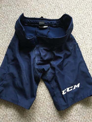 Used CCM Pro Stock Navy Shell Medium