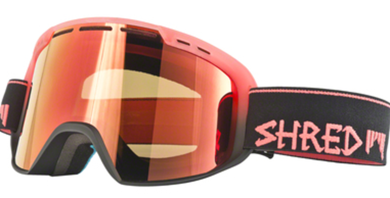 New Shred Amazify Dark Fader RST Goggles + Bonus Lens