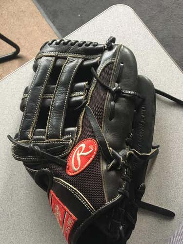 Pro302CVDM 12.75 RHT Rawlings heart of the hide outfield glove used