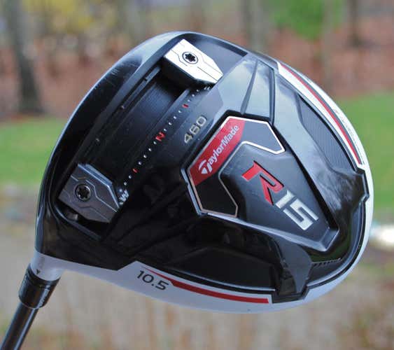 TaylorMade R15 Driver, 10.5*, LH, Regular Flex - Excellent Condition