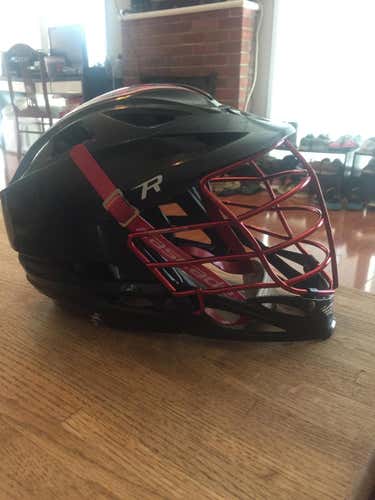 Black Cascade R with Red Chrome face