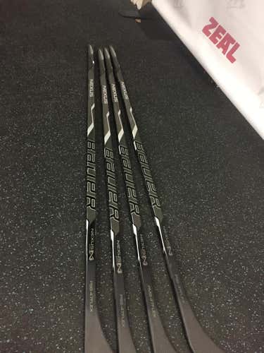 stick bundle of 4 Bauer junior nexus 600 left shot