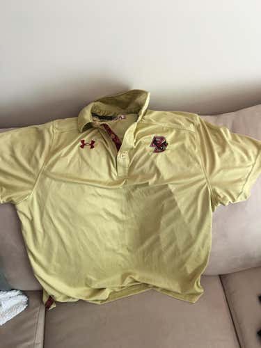 Boston college under armour polo