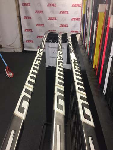 stick bundle of 3 salming senior/ intermediate hockey sticks 2 65 flex 1 85 flex!
