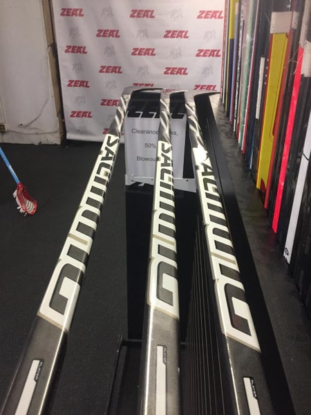 stick bundle of 3 salming senior/ intermediate hockey sticks 2 65 flex 1 85 flex!