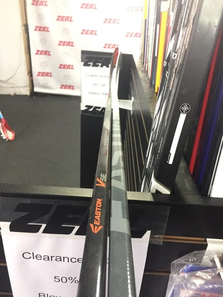 stick bundle of 2 intermediate eastone hockey sticks, 1 is a mako the other is an e5v!