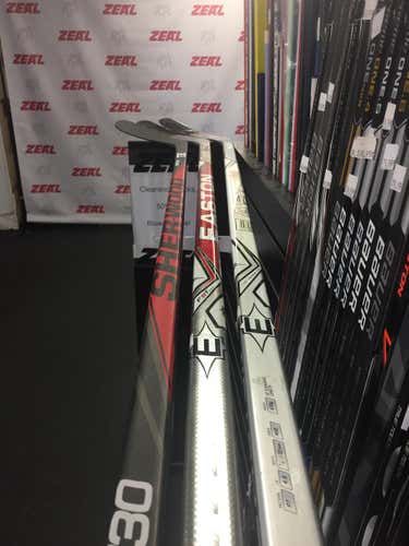stick bundle of 3 junior hockey stick 2 eastons and 1 Sherwood!