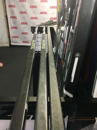 1 Sherwood t 90 75 flex and 2 salming 75 flex sticks