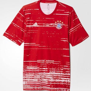 Adidas Bayern Munic Pre-Match Soccer Jersey