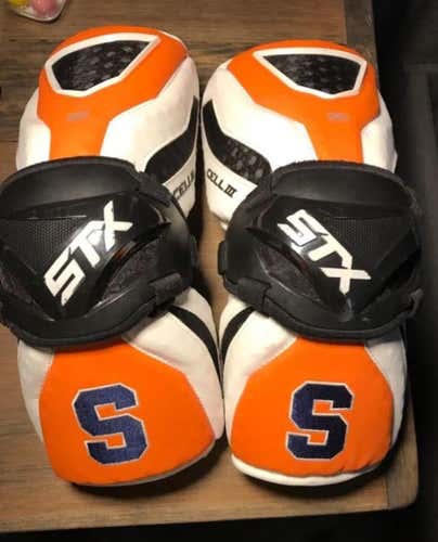 STX Cell 3 Syracuse Arm Guards Team Issued