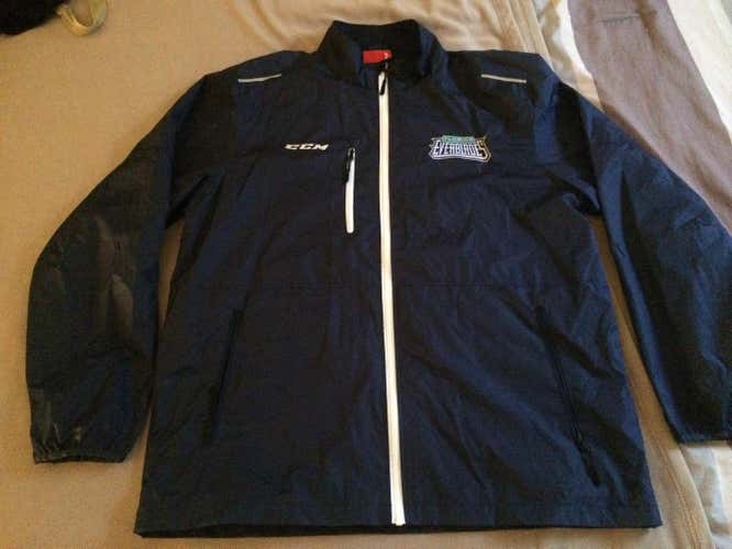 Florida Everblades Complete ECHL tracksuit, XL, with polo shirt