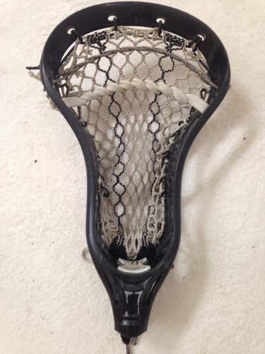 Rabil next strung with black her striker mesh