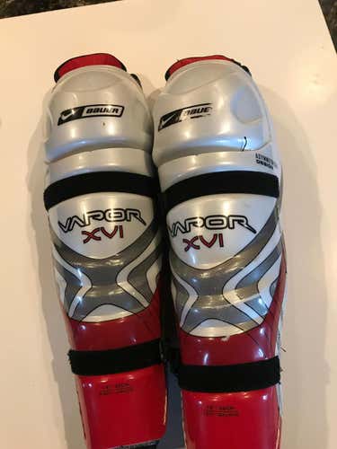 Bauer Vapor XVI shin guards size 14.0in
