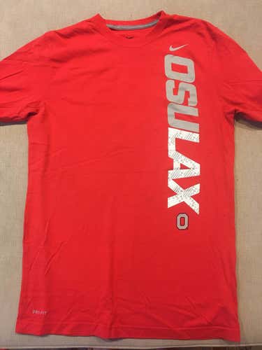 Team Issued Ohio State Nike Dri-Fit Lacrosse Shirt