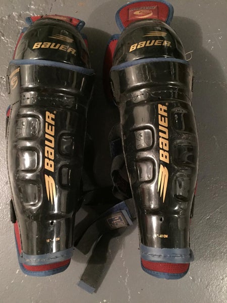 Bauer Supreme 16in. Shin guards