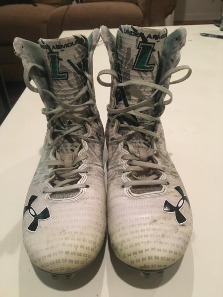 Team Issued Custom Loyola Lacrosse Cleats Under Armour Highlights