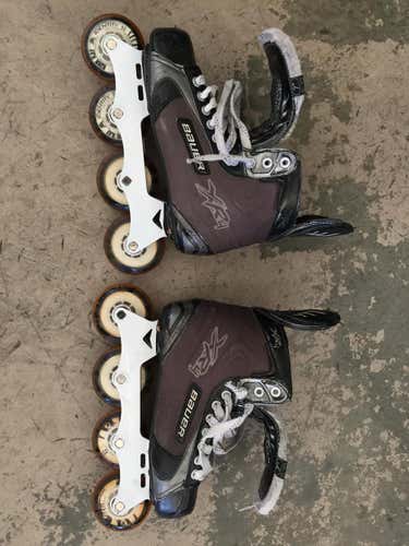 BAUER XR4 7.5D W/RINK RAT IDENTITY WHEELS