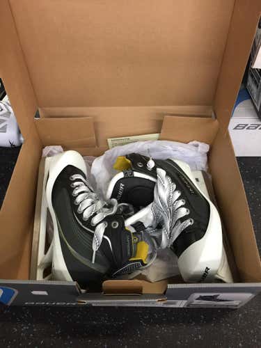 bauer supreme one 80 goalie skates size 4 d closeout sale