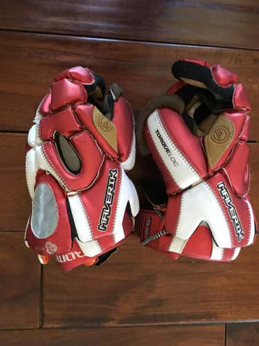 Red Rome Goalie gloves size 12