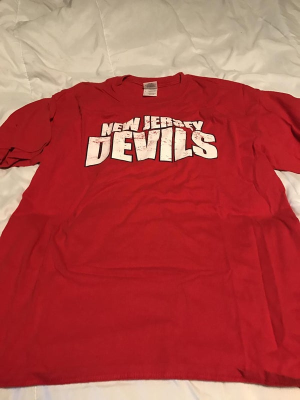 Antigua New Jersey Devils Red Carry Long Sleeve Dress Shirt, Red, 65% Cotton / 32% Polyester / 3% SPANDEX, Size L, Rally House