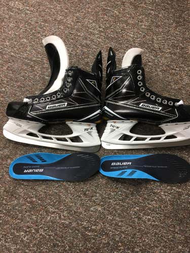 Brand New Custom Bauer Supreme 1S Skates.  Standard  eyelets. Size 10D. Bobby Clark thick felt to...