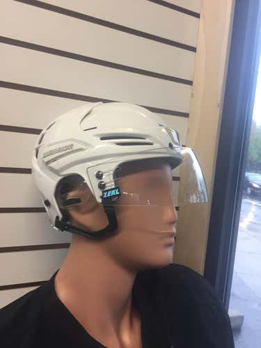 Warrior hockey helmet with visor priced to sell