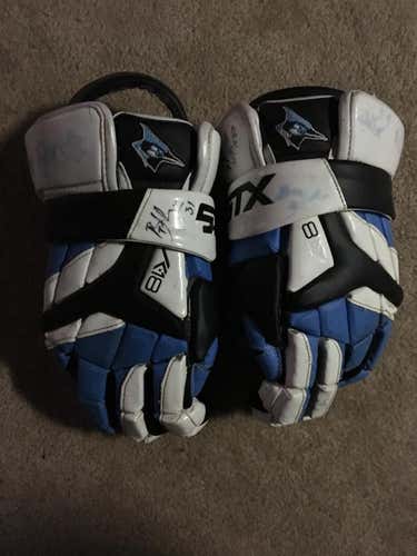 Johns Hopkins Team Issued STX K18 Signed Gloves