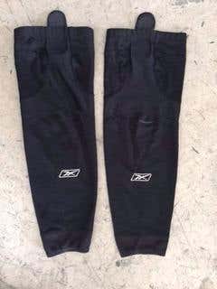 reebok edge black hockey socks used only a couple of times