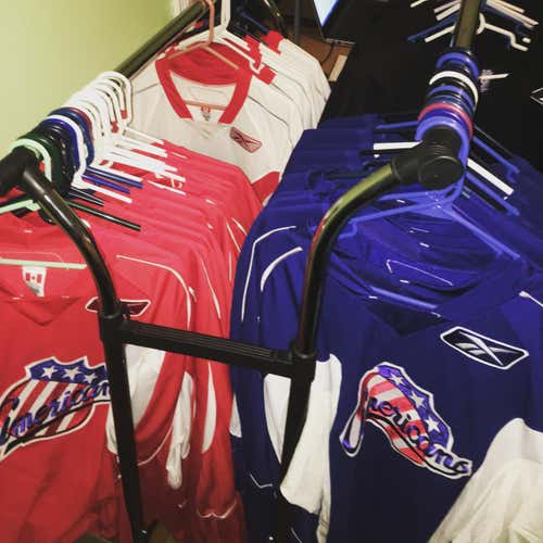 Red, white rbk edge jerseys americans