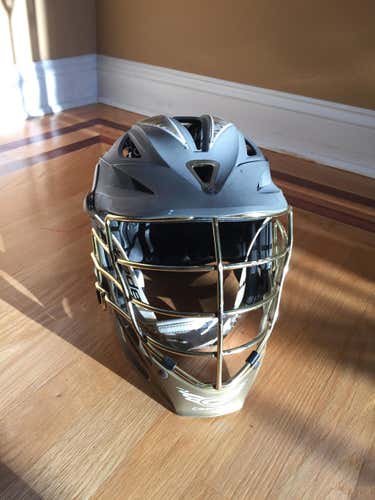 Cascade R lacrosse helpmate matte grey and gold