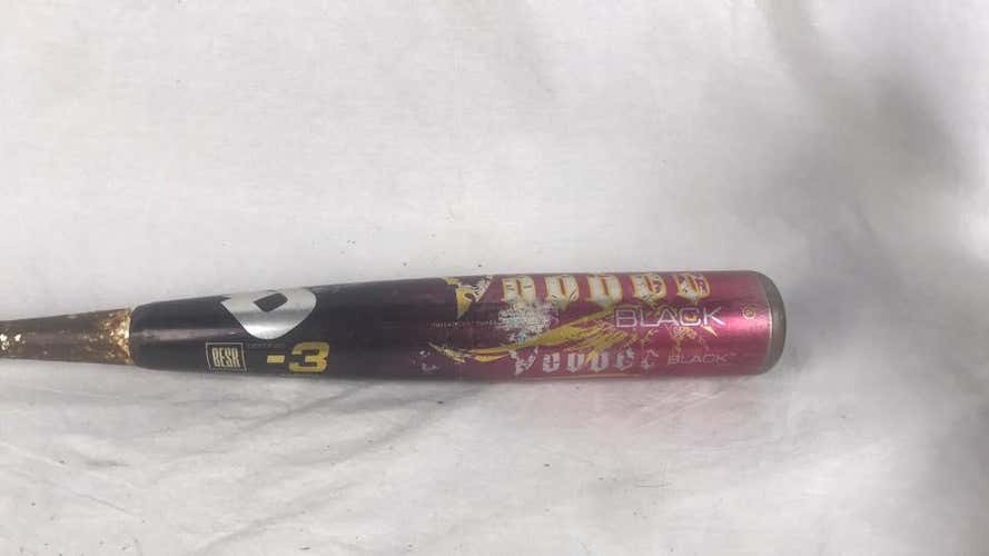 32" DeMarini Voodoo Black Alloy Baseball Bat.