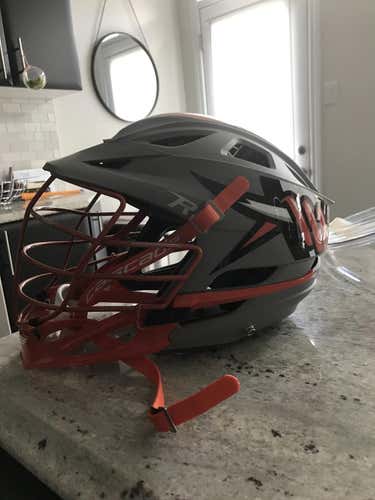 Denver outlaws game worn helmet