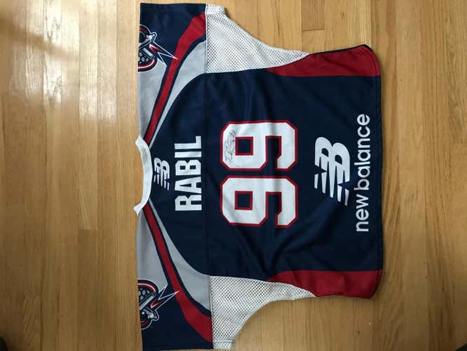 Autographed Paul Rabil Boston Cannons Jersey