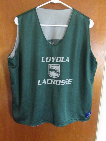 Loyola Greyhounds used lacrosse reversible practice pinnie
