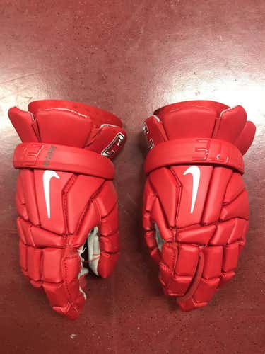 Cornell Nike Vapor Elite Red Gloves