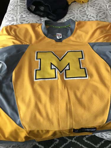 Michigan practice jersey size 56