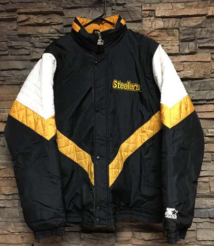 Vintage Starter Pittsburgh Steelers Jacket