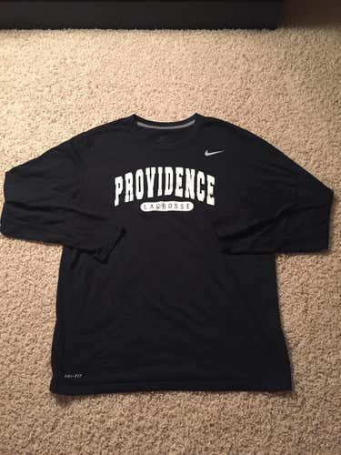Providence Lacrosse Mens Nike Long Sleeve Shirt.