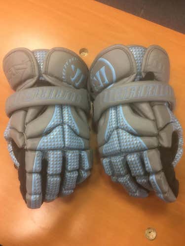 Neat custom burn glove blue/grey checkered