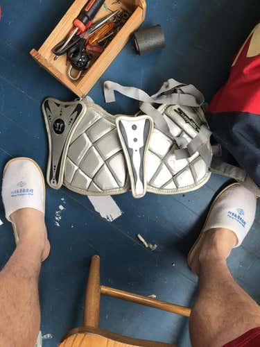 Warrior rib pads very protective and comfy