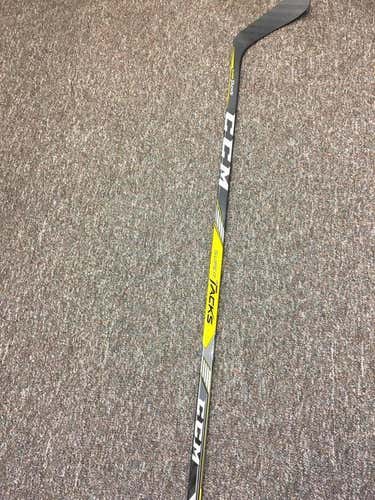 Brand New Pro Stock CCM Super Tacks Grip RH 85 Flex. P28 McDavid (Big Toe Curve). 60" length