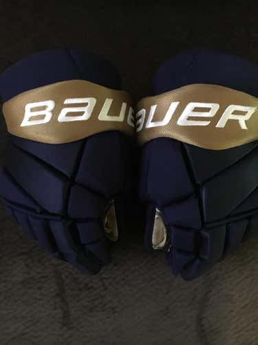 Team Issued Bauer Hockey Gloves Size 14