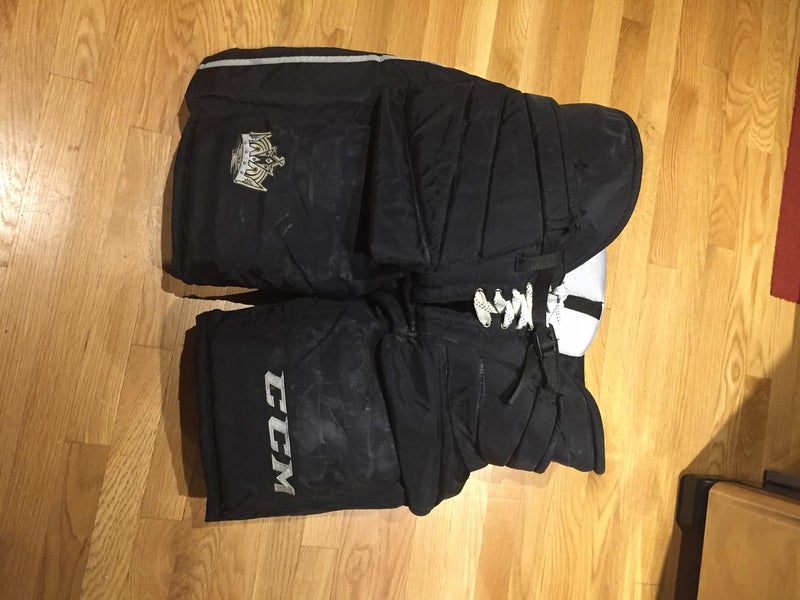 NHL LA KINGS CCM PRO STOCK GOALIE PANTS